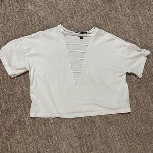 Forever 21, cropped tee.